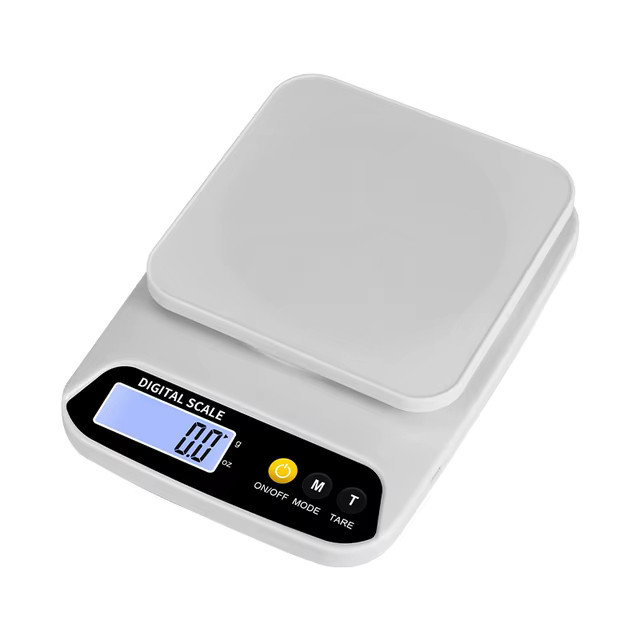 ترازو آشپزخانه دیجیتال مدل scale-Stainless حداکثر ظرفیت قابل اندازهگیری 10 کیلوگرم با دقت اندازهگیری 1 گرم