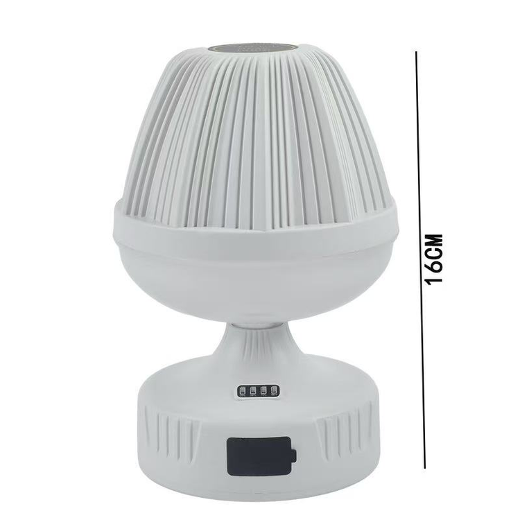 آباژور رومیزی شارژی LED مدل TL-9718 | چراغ خواب مدرن قارچی