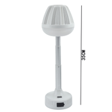 آباژور رومیزی شارژی LED مدل TL-9718 | چراغ خواب مدرن قارچی