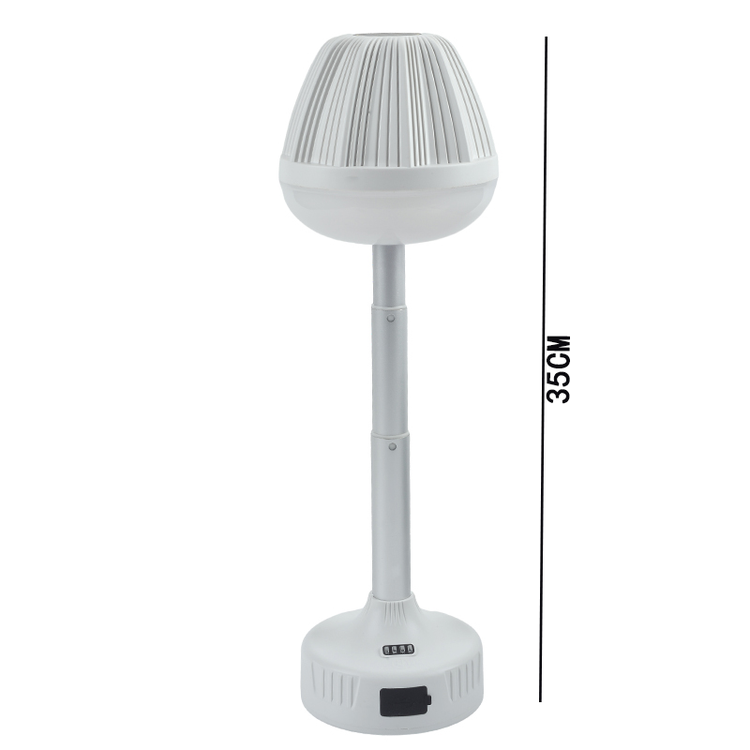 آباژور رومیزی شارژی LED مدل TL-9718 | چراغ خواب مدرن قارچی