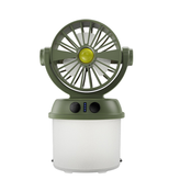 پنکه و چراغ کمپینگ چندکاره شارژی و خورشیدی مدلCH-F803